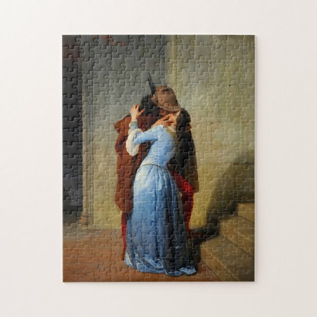 Puzzle El beso Francesco Hayez (Vertical)