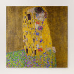 Puzzle El beso | Gustav Klimt |<br><div class="desc">El Beso es una pintura de 1901 de Gustav Klimt.</div>