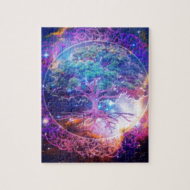 Puzzle El bienestar del árbol de la vida (Vertical)