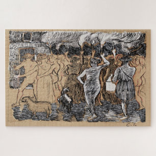 Puzzle El Boda de Daphnis y Chloë de Pissarro
