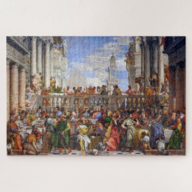 Puzzle El Boda en Cana Paolo Veronese | (Horizontal)