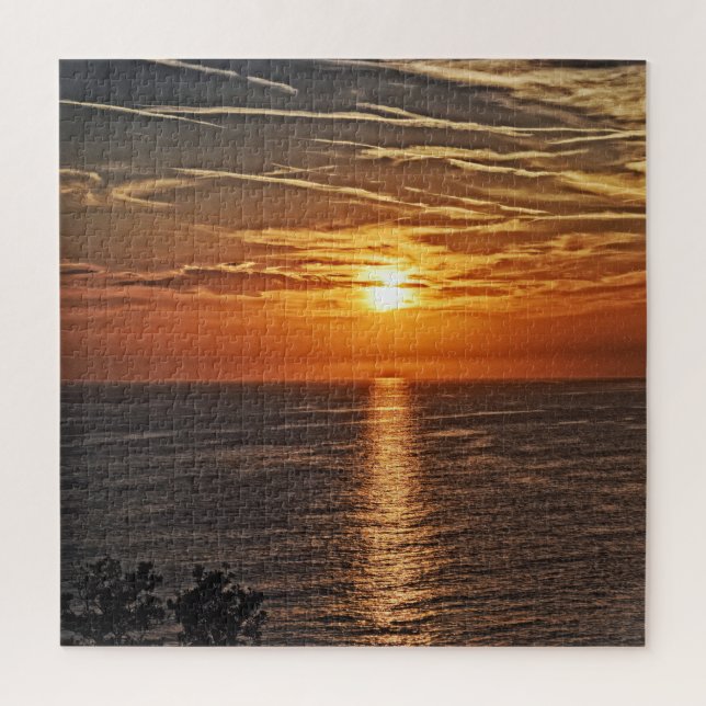 Puzzle El brillo del atardecer - 20x20 - 676 pcs. (Vertical)