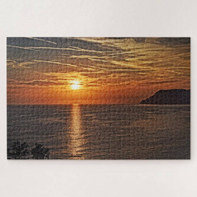 Puzzle El brillo del atardecer - 20x30 - 1014 pcs. (Horizontal)