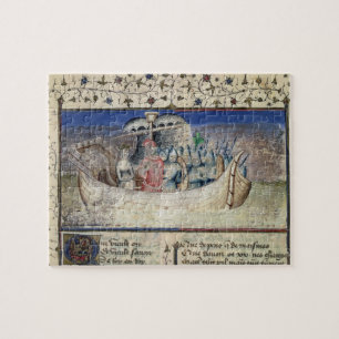 Puzzle El Brutus el Trojan fija la vela para Gran