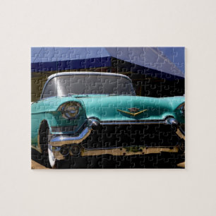 Puzzle El Cadillac convertible verde de Elvis Presley en