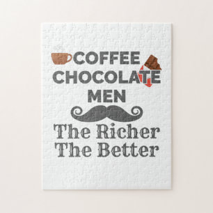 Puzzle El Café Más Amante Del Chocolate Hombres Mejor