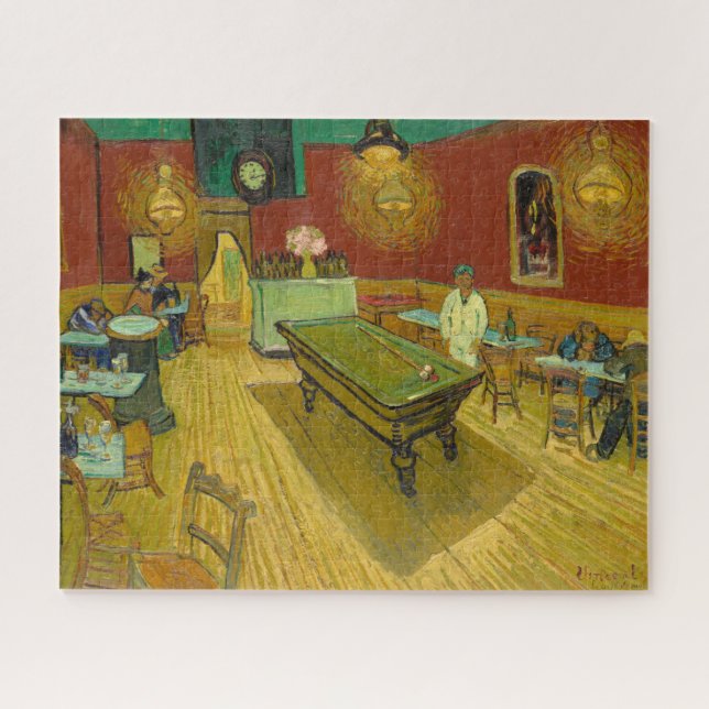 Puzzle El café nocturno de Vincent van Gogh (Horizontal)