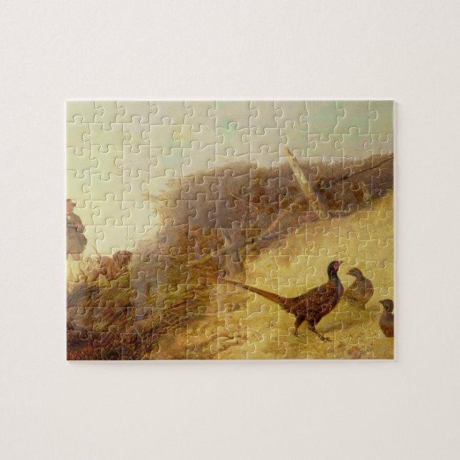 Puzzle El caminar encima de los faisanes el 1 de octubre (Horizontal)