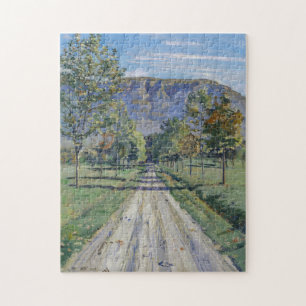 Puzzle El camino a Evordes (por Ferdinand Hodler)
