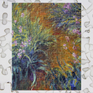 Puzzle El camino a través de los iris por Claude Monet