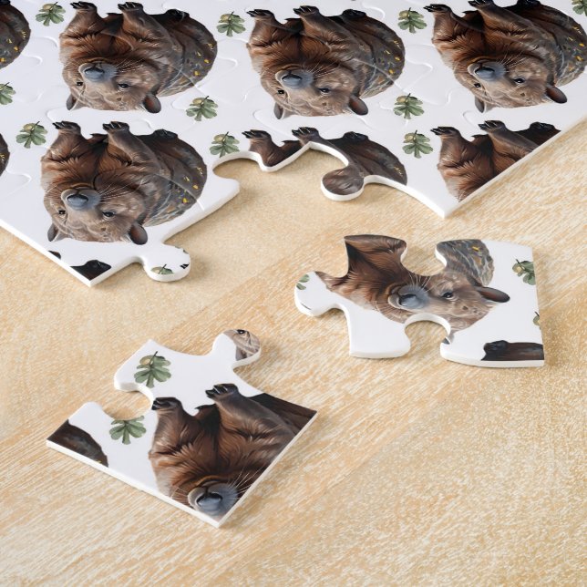 Puzzle El Camino de Wombat: una espiral de maravillas, (Lado)