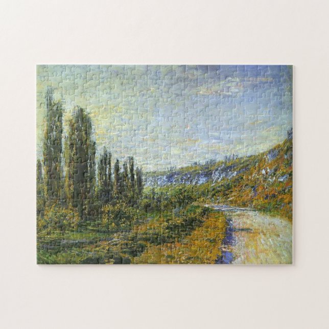 Puzzle El camino desde el Bella Artes Vetheuil Monet (Horizontal)