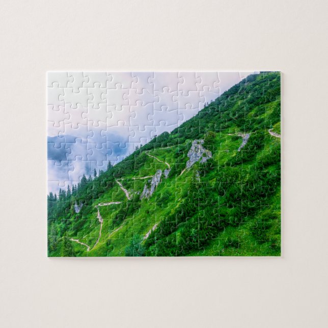 Puzzle El camino empinado de la montaña (Horizontal)