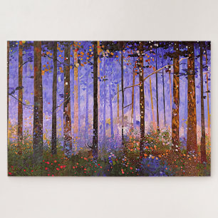 Puzzle El camino secreto del ciervo - Panorama de la made