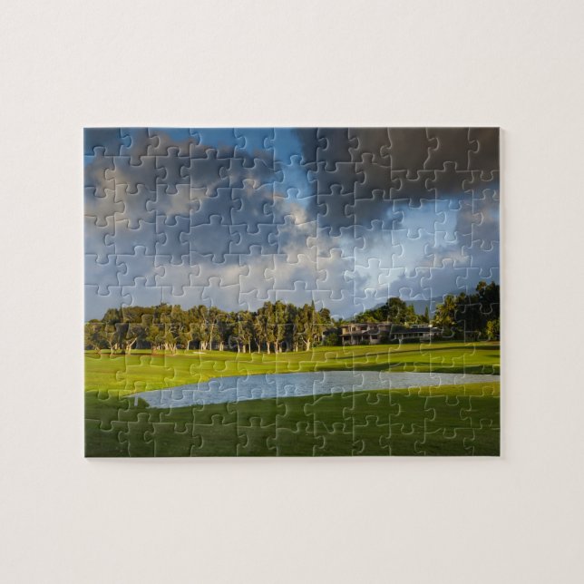 Puzzle El campo de golf de Makai en Princeville (Horizontal)