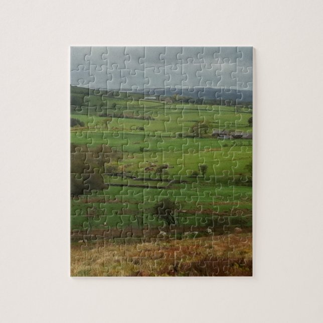 Puzzle El campo inglés (Vertical)