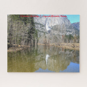 Puzzle El Capitan Yosemite Nevada. Saludos navideños