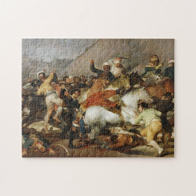 Puzzle El cargo de Mamelukes Francisco José de Goya (Horizontal)