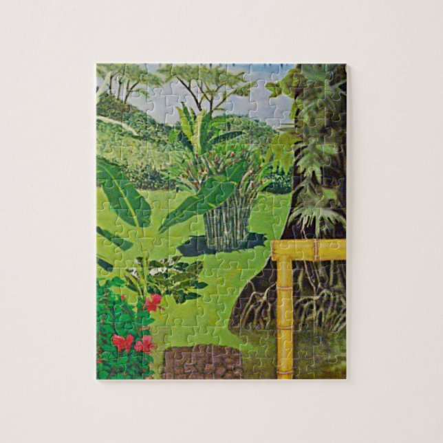 Puzzle EL Caribe - costa del Caribe de Costa Rica (Vertical)