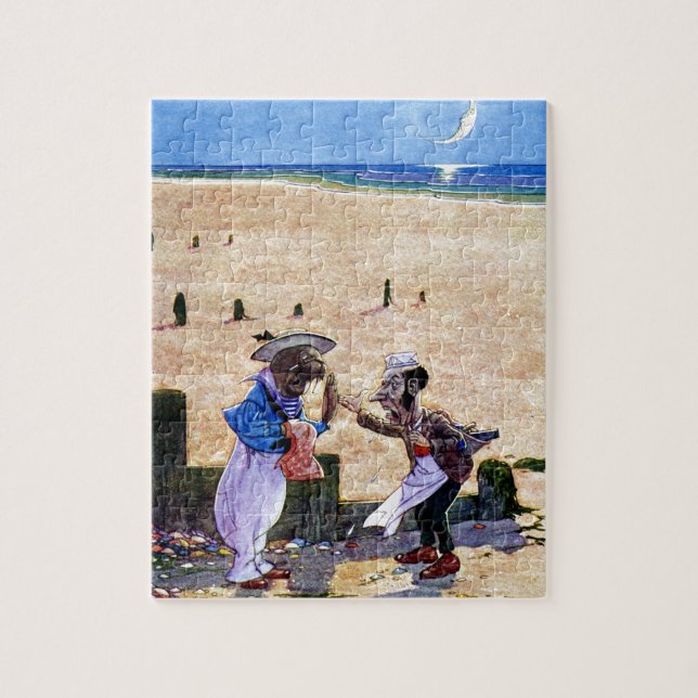 Puzzle El carpintero y la morsa - Alicia en el país de (Vertical)