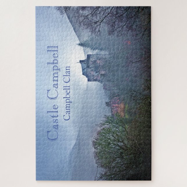 Puzzle El castillo Campbell de Escocia divertida en un pa (Vertical)