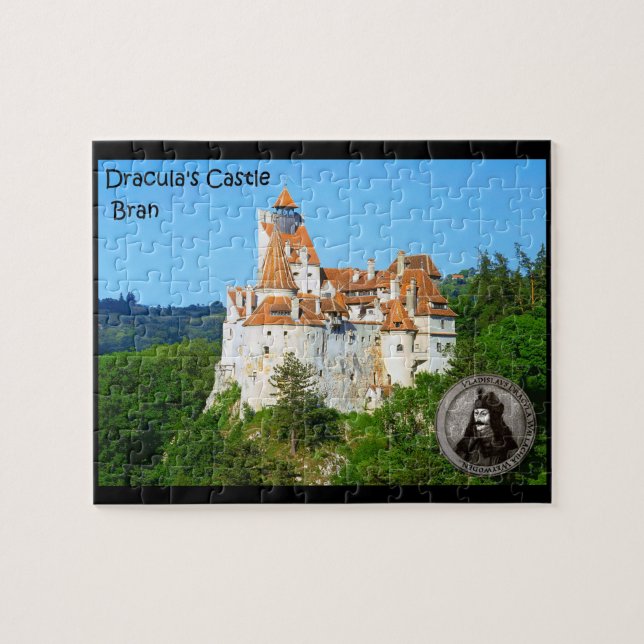 Puzzle El castillo de Drácula en el salvado (Horizontal)