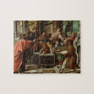 Puzzle El cegar de Elymas (dibujo animado para el Sistine
