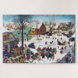 Puzzle El censo en Belén, Pieter Bruegel