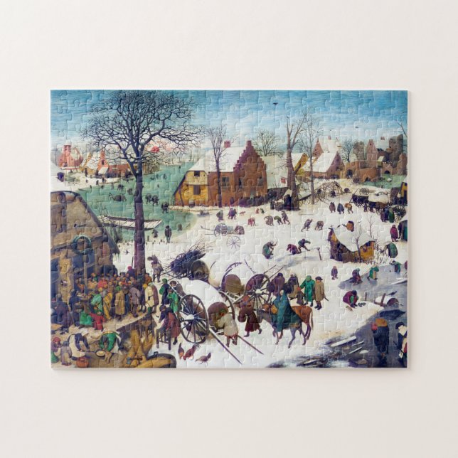 Puzzle El censo en Belén, Pieter Bruegel (Horizontal)