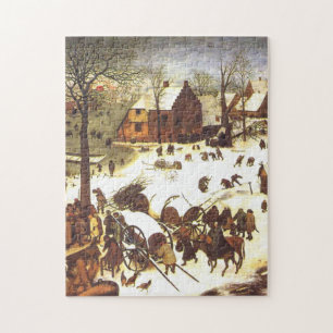 Puzzle El censo en Belén - Pieter Bruegel