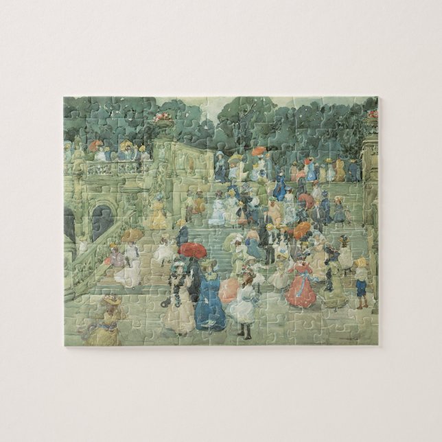 Puzzle El centro comercial, Central Park, de Maurice Pren (Horizontal)
