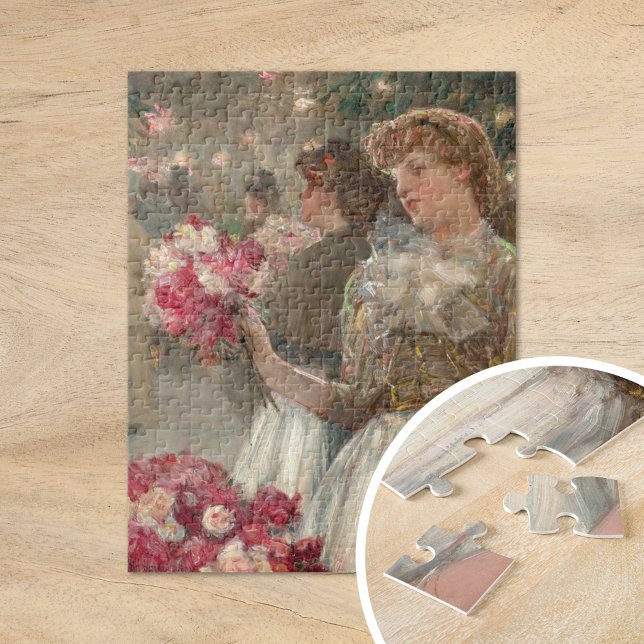 Puzzle El Chica Peony | Childe Hassam (Subido por el creador)