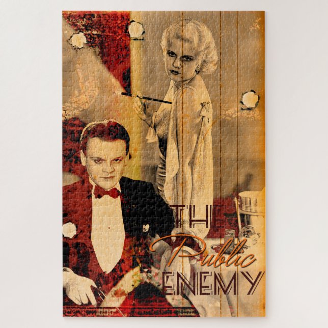 Puzzle El Chica rubio de Gangster (Vertical)