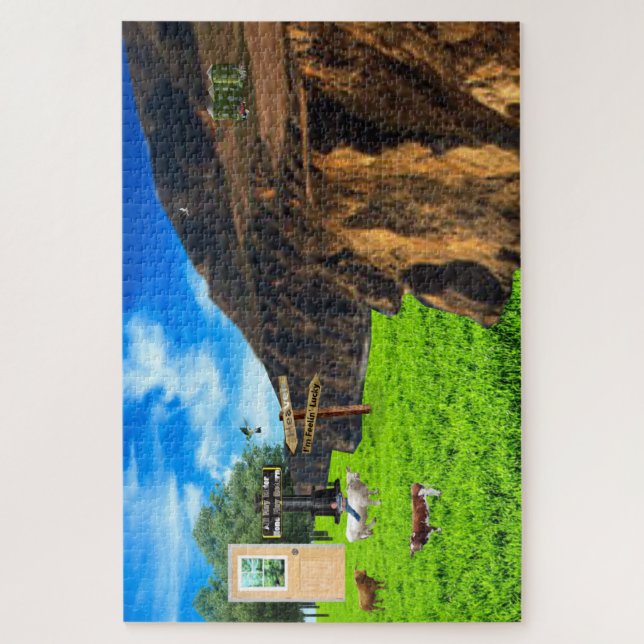 Puzzle El cielo o la suerte de Feelin (Vertical)