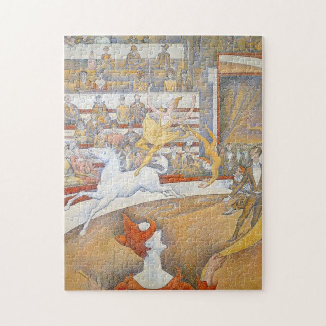 Puzzle El circo de Georges Seurat 1891 (Vertical)