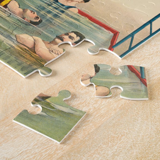 Puzzle El circo de los buzos de la Perla de Hawái (Lado)