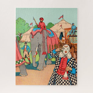 Puzzle El circo llega a la ciudad