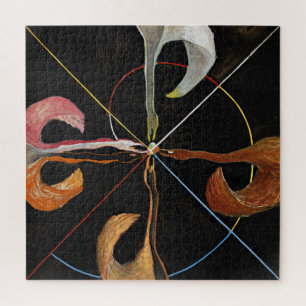 Puzzle El cisne, grupo IX, número 7 de Hilma af Klint