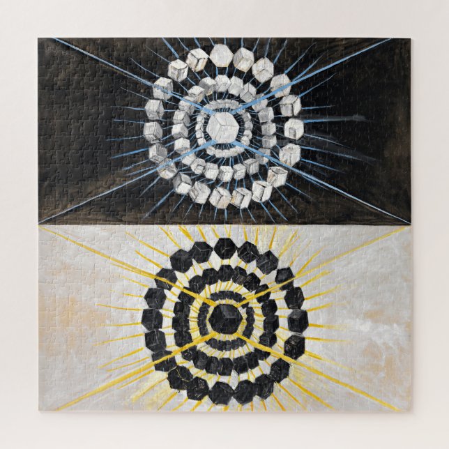 Puzzle El cisne, no 8 | Hilma af Klint | (Vertical)