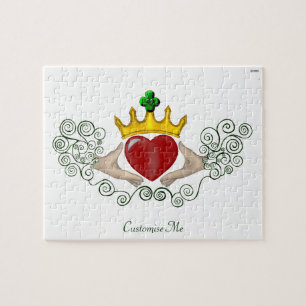 Puzzle El cladagh (color completo)