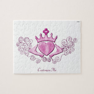 Puzzle El Claddagh (Rosa)