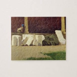 Puzzle El claustro (aceite en lona)