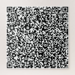 Puzzle El código QR rompe su regalo personalizado especia