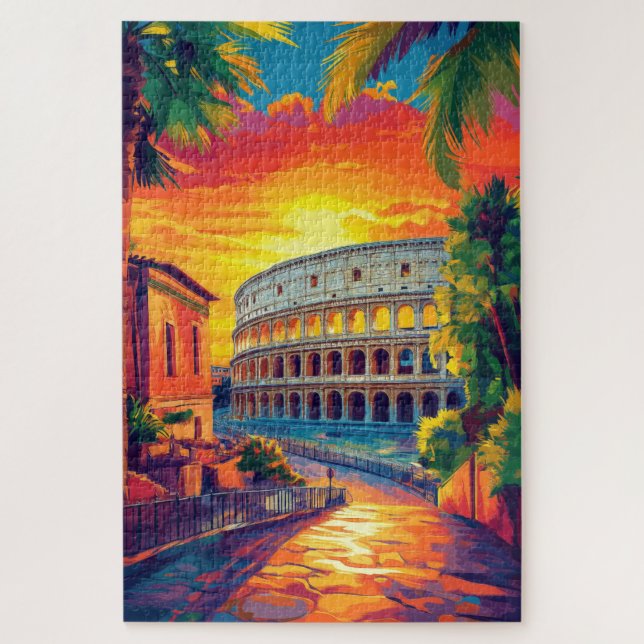 Puzzle El Coliseo, Roma. (Vertical)