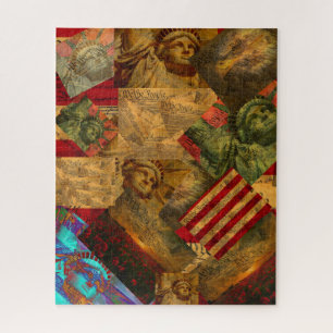 Puzzle El Collage constitucional estadounidense