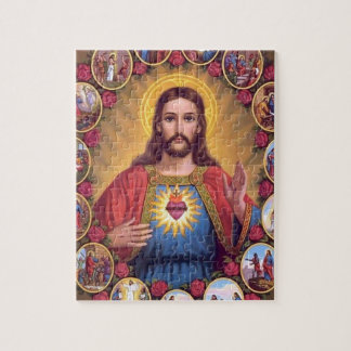 Puzzle El corazón sagrado de Jesús