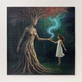Puzzle "El cruce del bosque de Eirene" – Una realidad sur