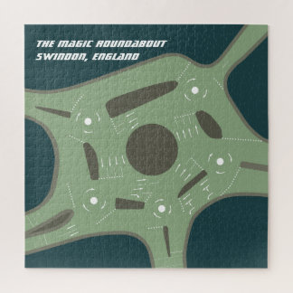 Puzzle El cruce giratorio mágico, Swindon, Inglaterra