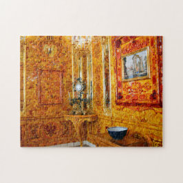 Puzzle El cuarto ambarino, palacio de Catherine, Rusia