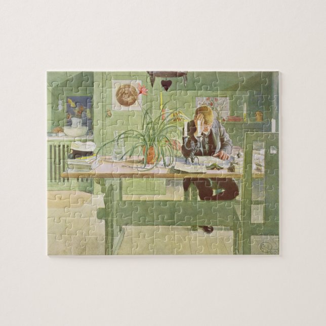 Puzzle El cuarto de estudio, pub. en "Lasst Licht Hinin" (Horizontal)